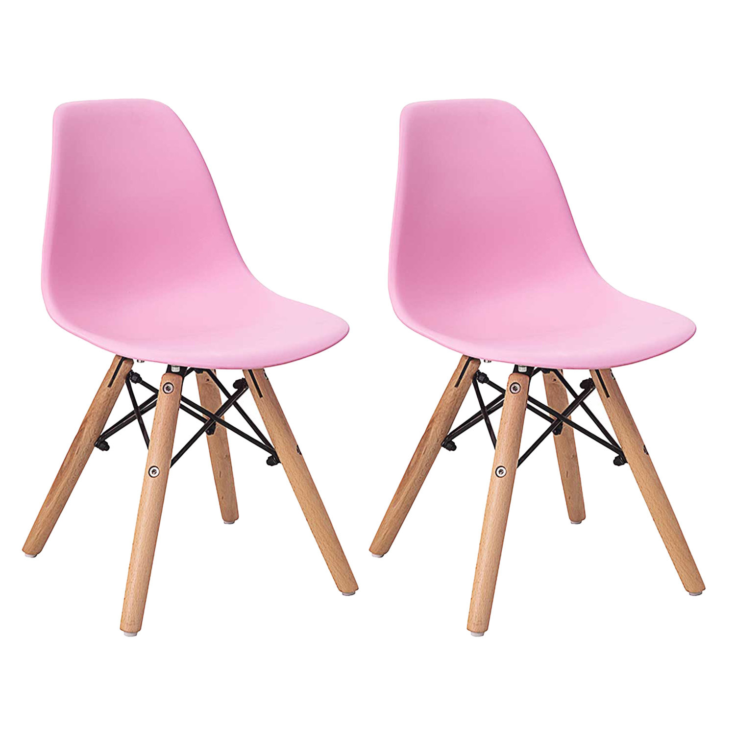 Pack 2 Sillas de Dormitorio para Niños 60x36x31cm Thinia Home Mobiliario Infantil 1
